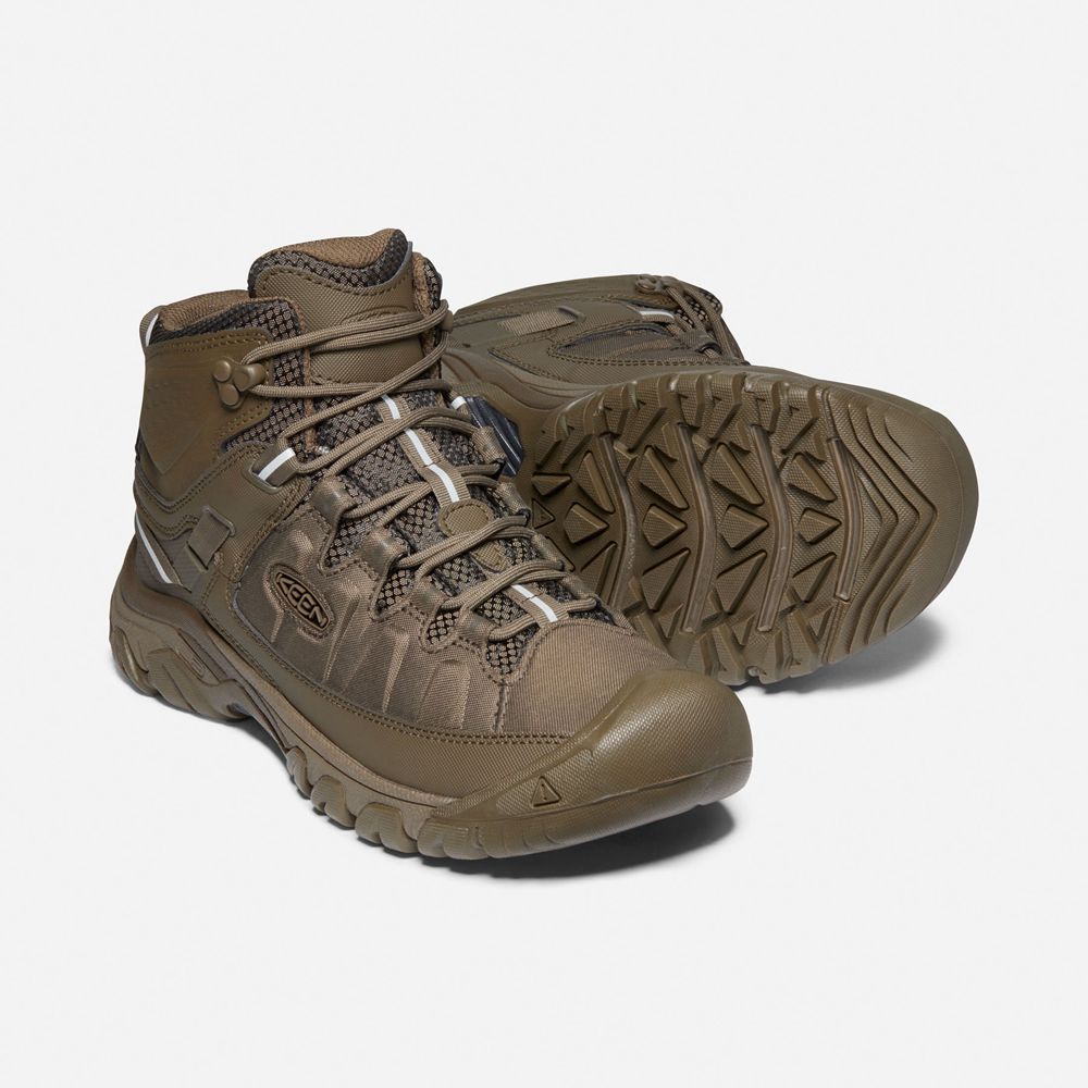 Keen Outdoor Bot Erkek Kahverengi - Targhee Exp Waterproof Mid - Türkiye EYVC67503